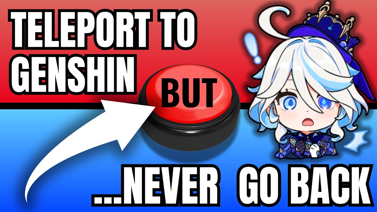 WOULD you PRESS the BUTTON? [GENSHIN IMPACT GAME]