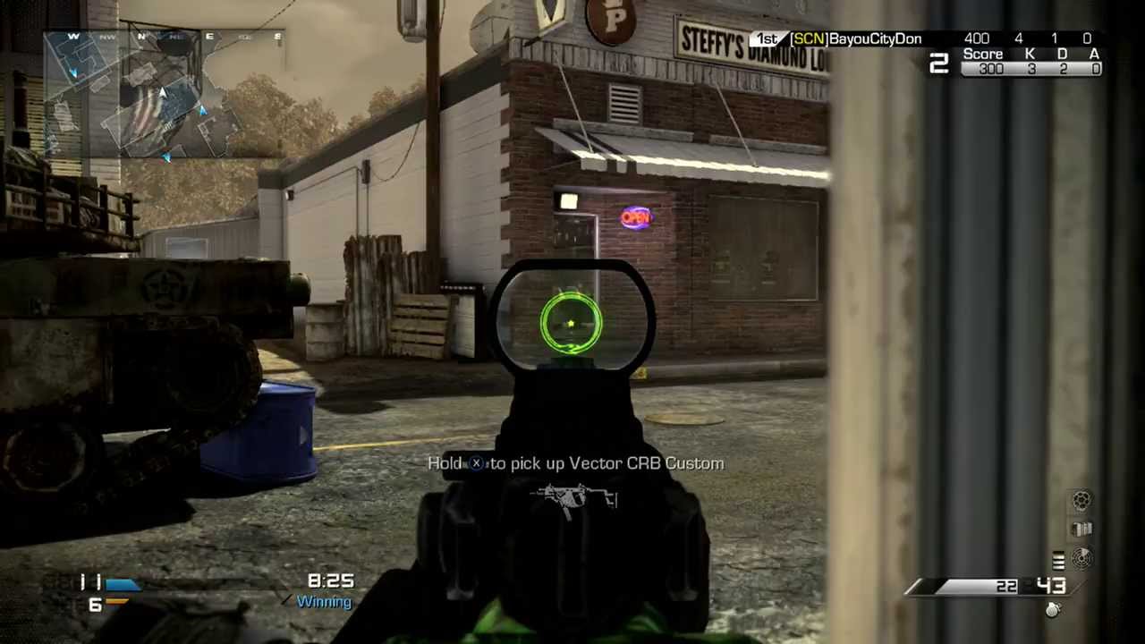 Call of Duty : Ghosts - KEM Strike on Warhawk w/ SA-805 Gameplay