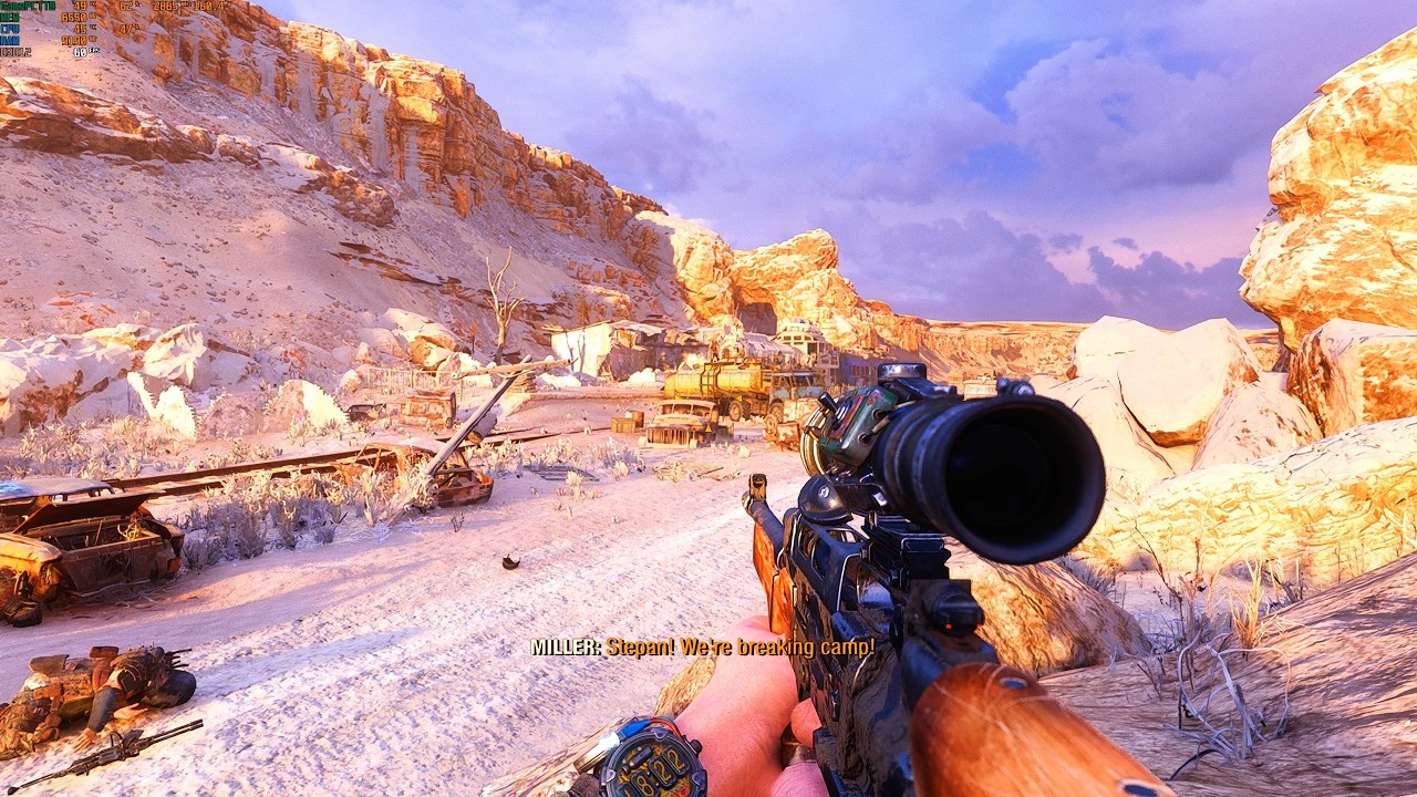 Metro Exodus Enhanced Edition ray tracing High Bitrate part 14 HARDCORE Full game
