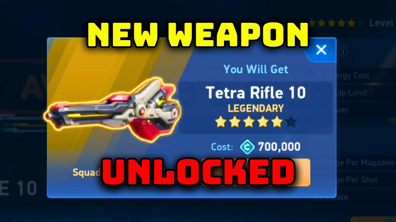 Tetra Rifle 10 is Unlocked but is it good? | Mech Arena