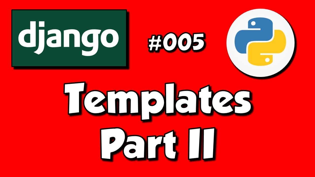 📌 Django #005 Templates Part II