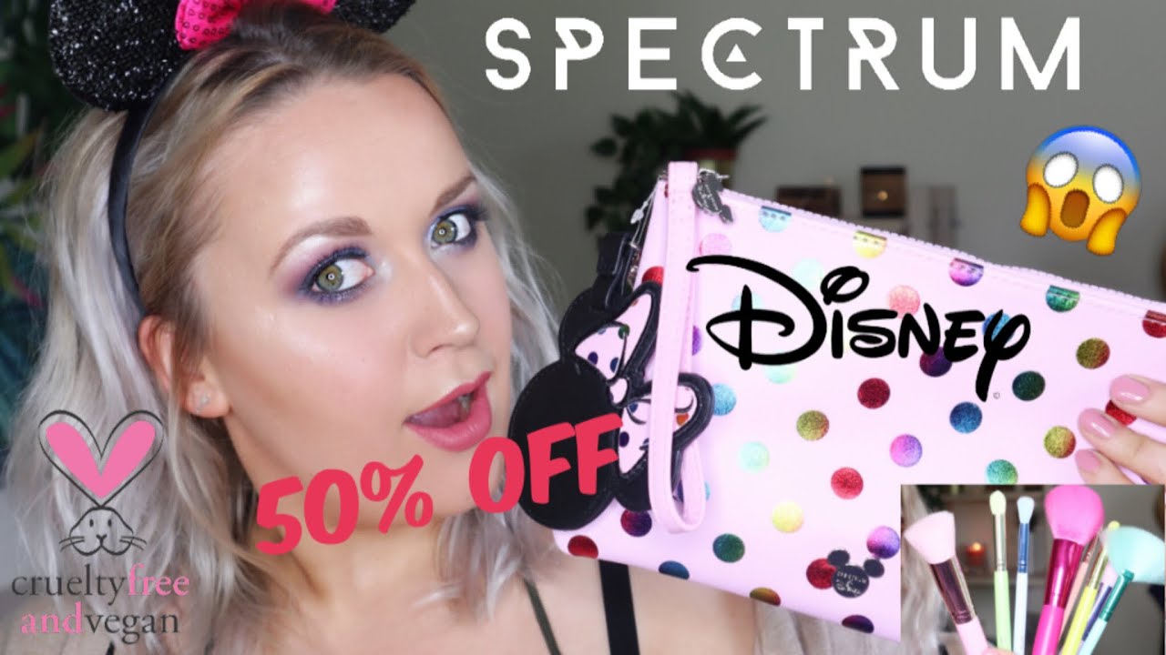 FULL UNBOXING VIDEO SPECTRUM COLLECTIONS DISNEY BRUSHES | MINNIE MOUSE