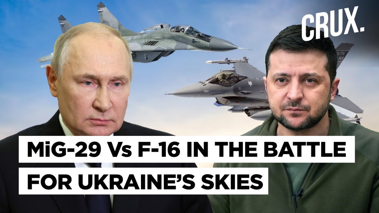 Child Of The Cold War Vs Soviet Star | How Does F-16 Compare To Russia's MiG-29? | Ukraine War