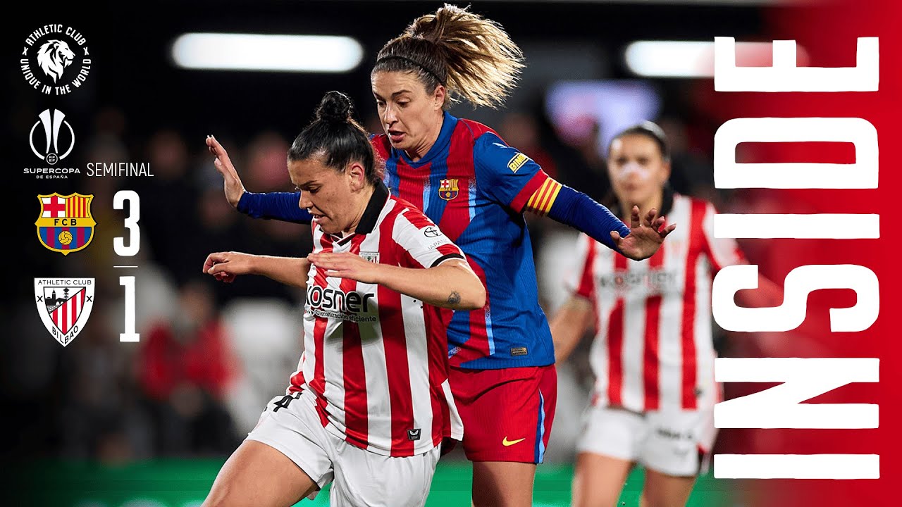 INSIDE I FC Barcelona 3-1 Athletic Club I 1/2 Supercopa Femenina 2025/26