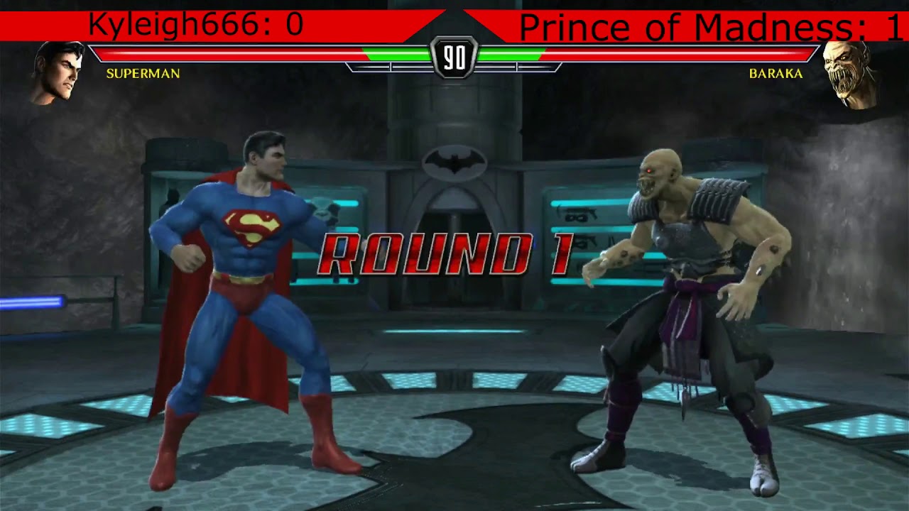 MK vs DC: Kyleigh666 (Wonder Woman, Superman) vs Prince of Madness (Scorpion, Baraka)