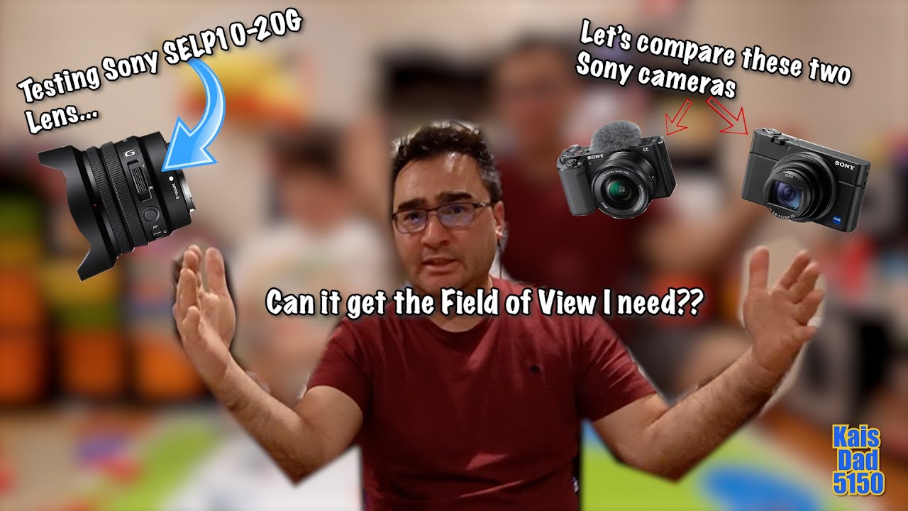 ZV-E10 w/ SELP1020G lens vs RX100M4 Zeiss lens Field of view ext Rode Mic vs built in and1080P test