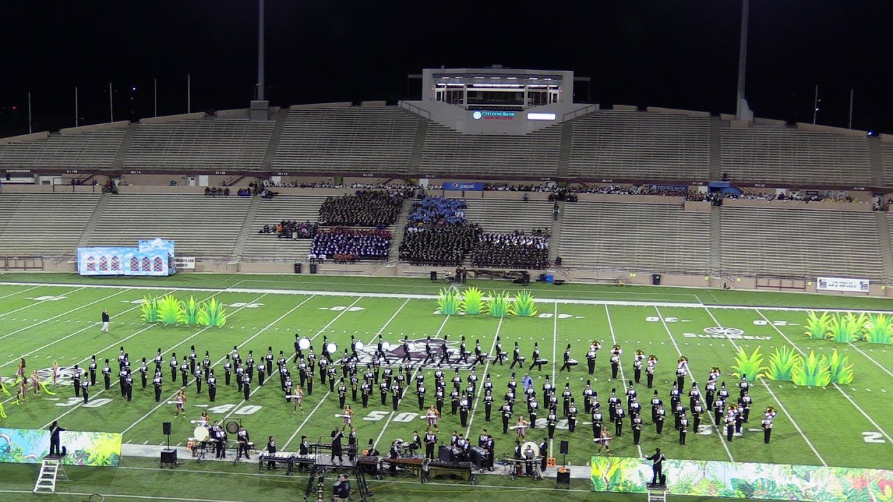 ONATE HIGH SCHOOL TOB NM MARCHING BAND PERFORMANCE COLOR GUARD