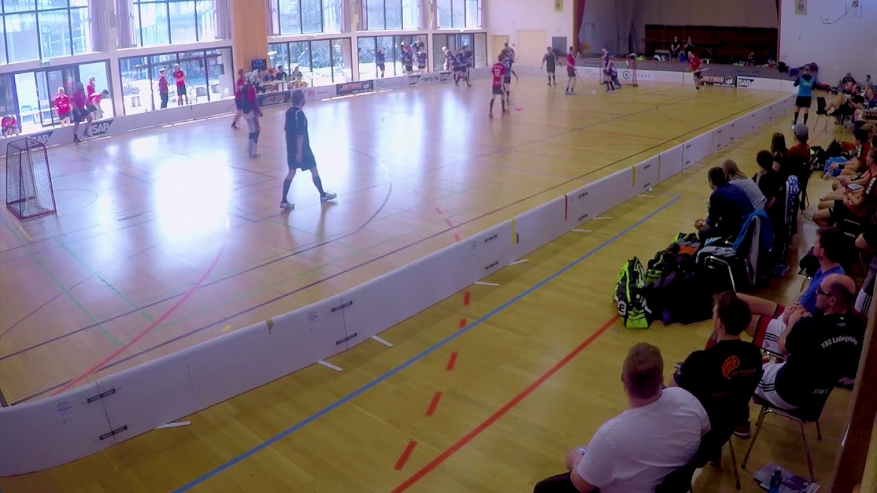 Tor  1:2  Johannes Heimg&auml;rtner (Thomas Schmitt)  Floorball Mannheim vs TV Schriesheim