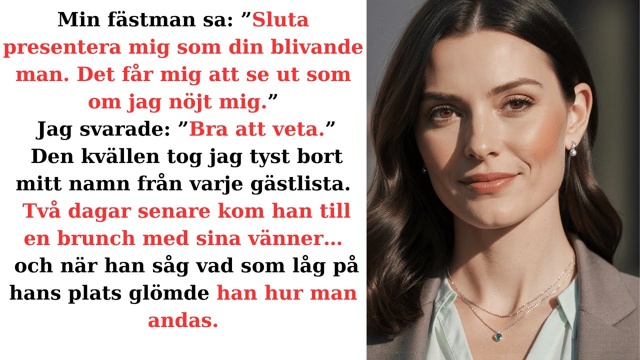 Min fästman sa: ”Sluta kalla mig blivande man, det låter som om jag nöjer mig.”
