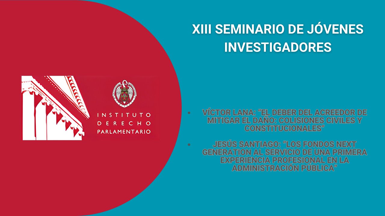 XIII Seminario de Jóvenes investigadores