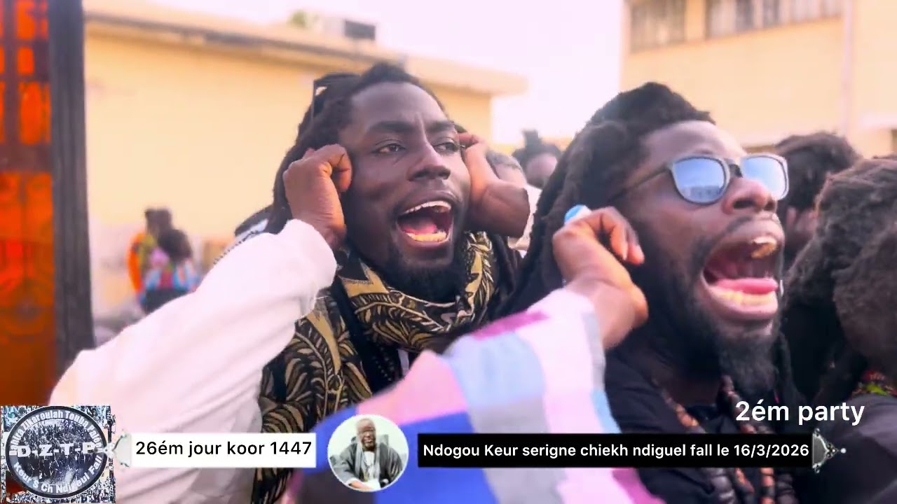 26ém jour koor ndogou Keur serigne chiekh ndiguel fall touba paleen le 16/3/2026