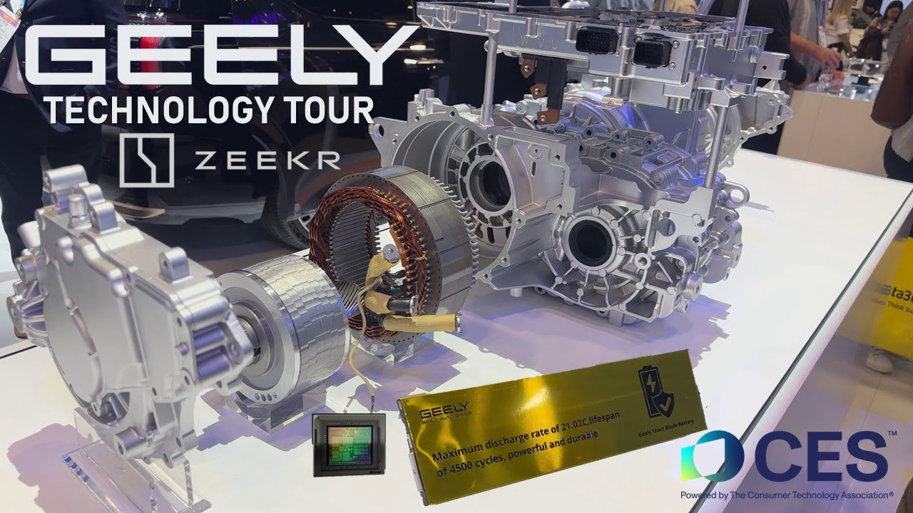 Технологический тур Geely и Zeekr на выставке CES 2026