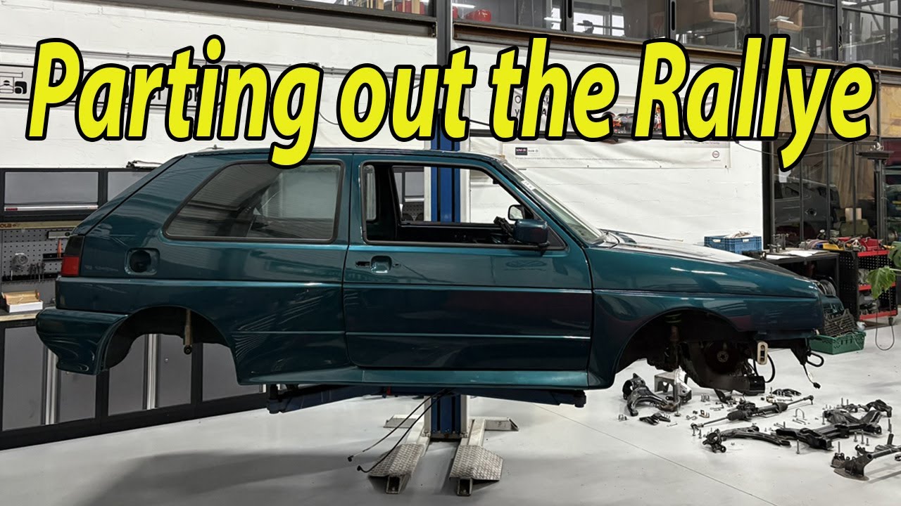 Parting out the Golf 2 Rallye