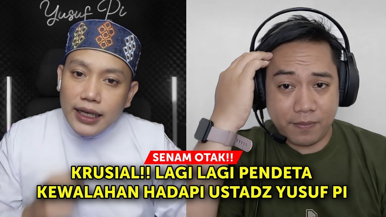 Mudah Bagi Ustadz Yusuf Pi Menjawab Asumsi Pendeta!! 