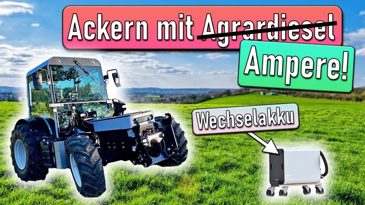 Landwirte aufgepasst: Euer nächster Traktor fährt elektrisch!