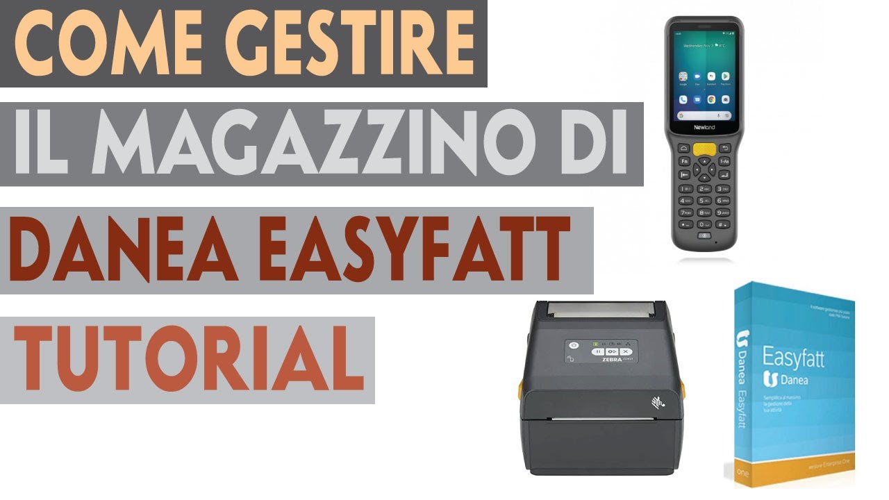 COME GESTIRE IL MAGAZZINO DI DANEA EASYFATT TUTORIAL