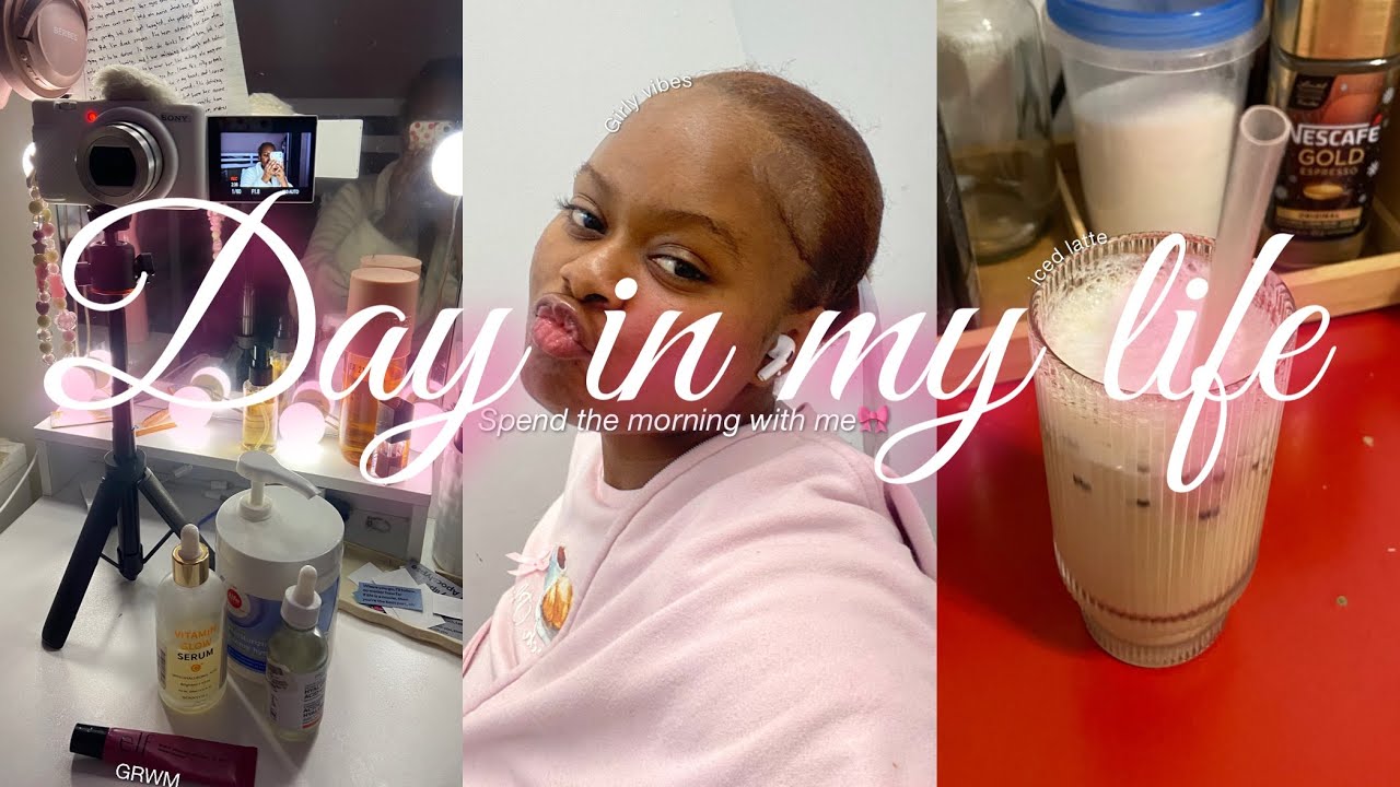 Day in my life: spend the morning with me✨| iced coffee, getting ready for work, daily routine&more!