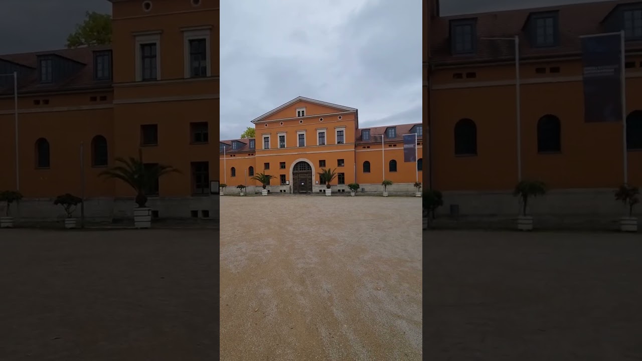 Marstall und  Achteckhaus des Residenzschlosses in Sondershausen / Thüringen * Sehenswürdigkeit SDH