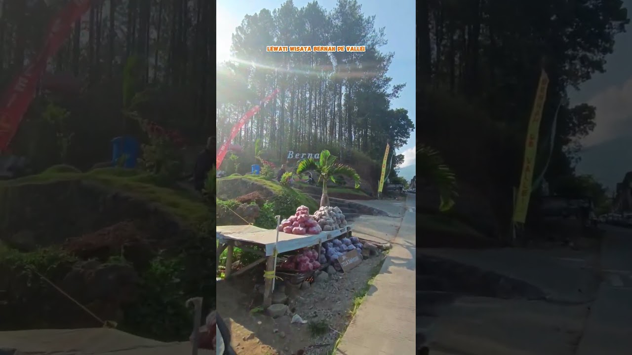 Rute jalan menuju Klurak Eco Park