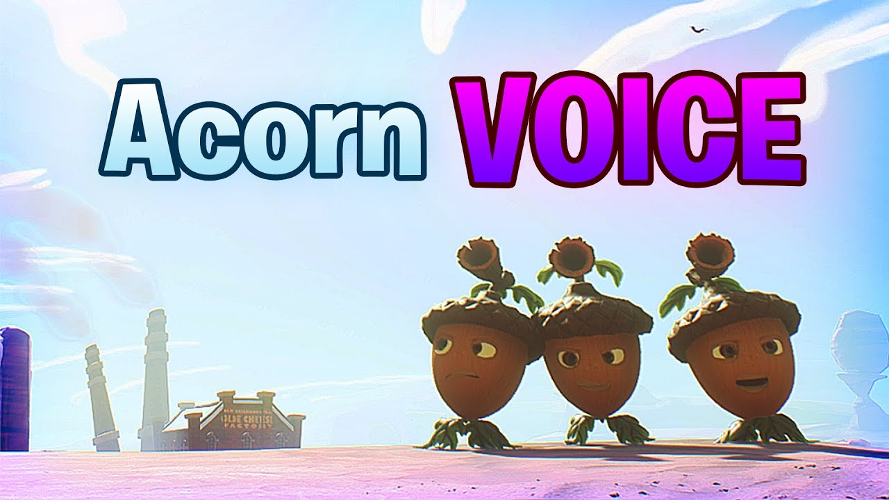PvZ BFN: Acorn voice