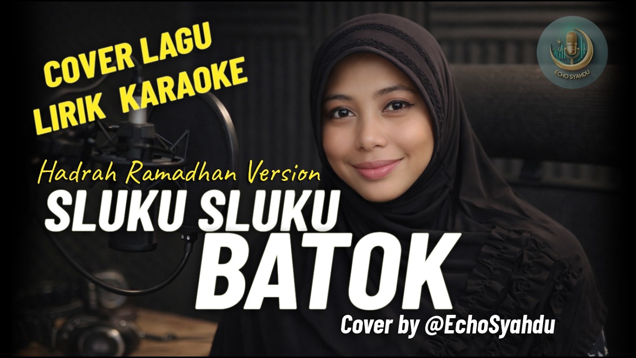 SLUKU SLUKU BATOK - LIRIK KARAOKE - VERSI RAMADHAN HADRAH