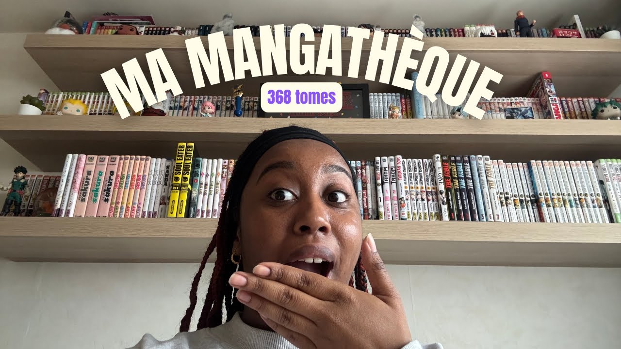 Je vous présente ENFIN ma MANGATHÈQUE de 2025 ! (368 tomes)