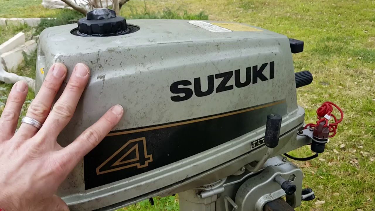 1988 Suzuki DT4 4hp clogged 