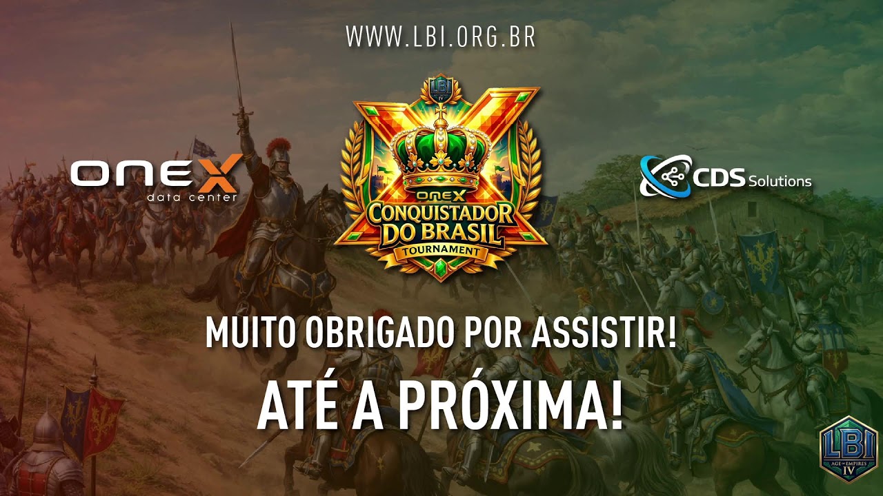 LBI: Conquistador do Brasil OneX - Campeonato Brasileiros !onex !cds !club