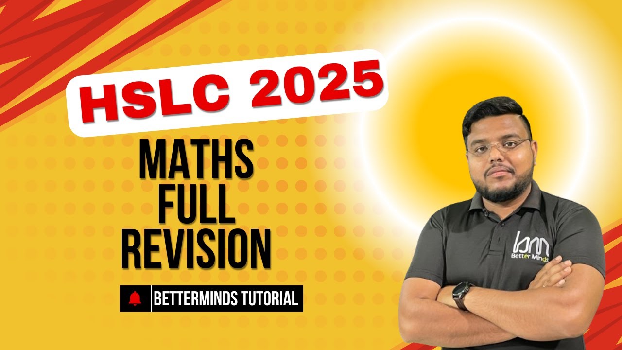 TARGET SEBA HSLC 2025.  REVISION LIVE . MATHEMATICS. CLASS 10. @bettermindstutorial
