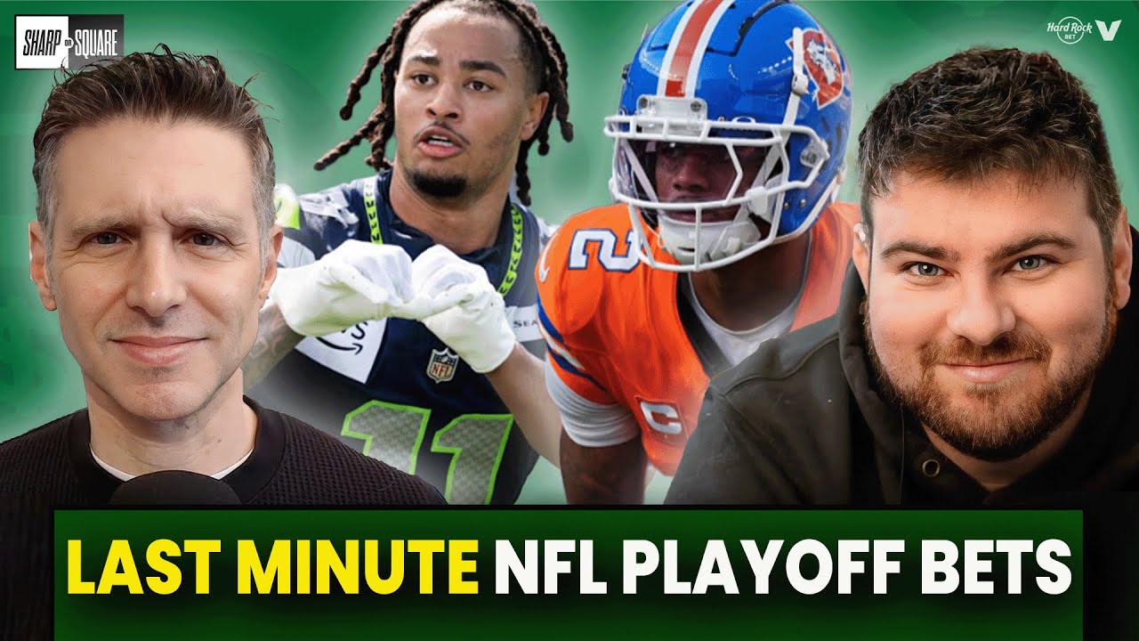 FINAL AFC & NFC Conference Championship NFL Playoff Bets: Rams-Seahawks, Patriots-Broncos