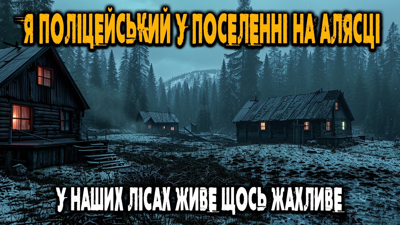 Я Поліцейський в Одному з Поселень Аляски. У Наших Лісах Живе Щось Жахливе.