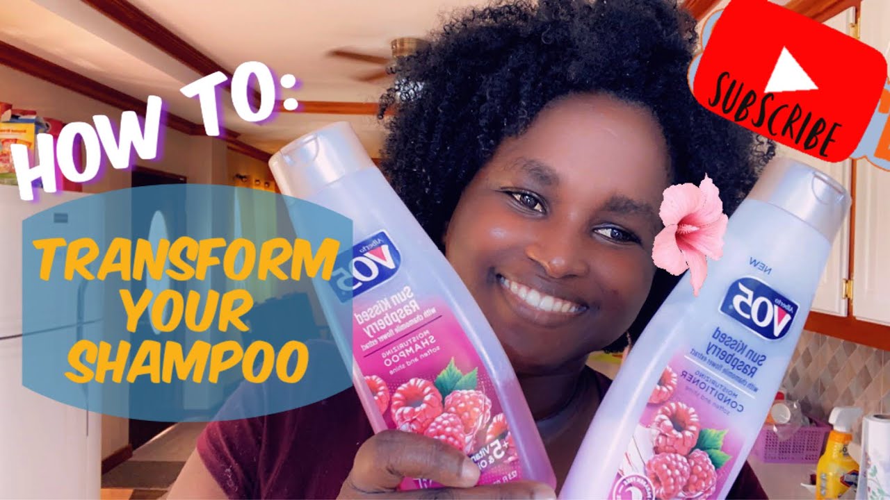 How to transform your shampoo | I used VO5 on my natural hair