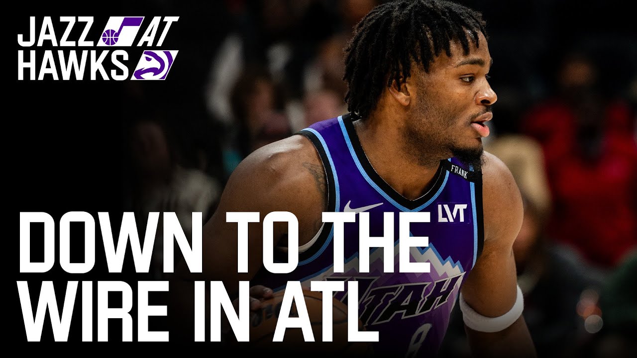 CLOSE one in ATLANTA 🐦 | UTAH JAZZ
