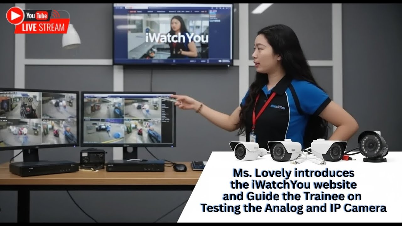 LIVE Jan 22, 2026 | Behind Scenes : Ms. Lovely Guides Trainee on iWatchYou Website & Camera Testing