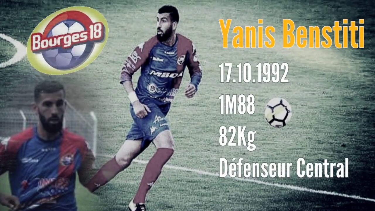 Benstiti Yanis D&eacute;fenseur Central Gaucher