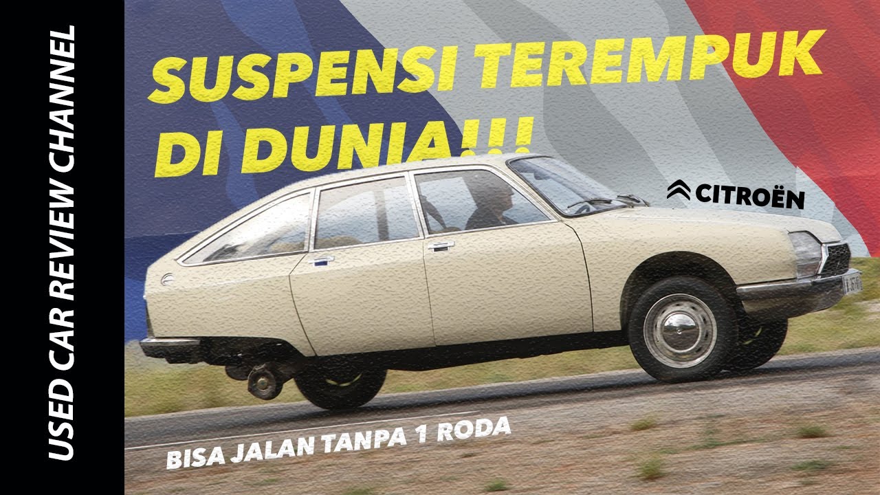 Canggihnya Hydropneumatic Suspension Buatan Citroën