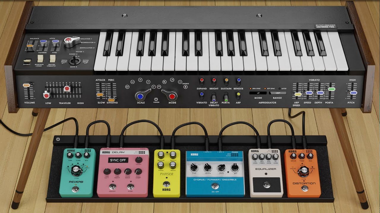 Kitaro Silk Road Theme Korg MiniKorg 700S VST
