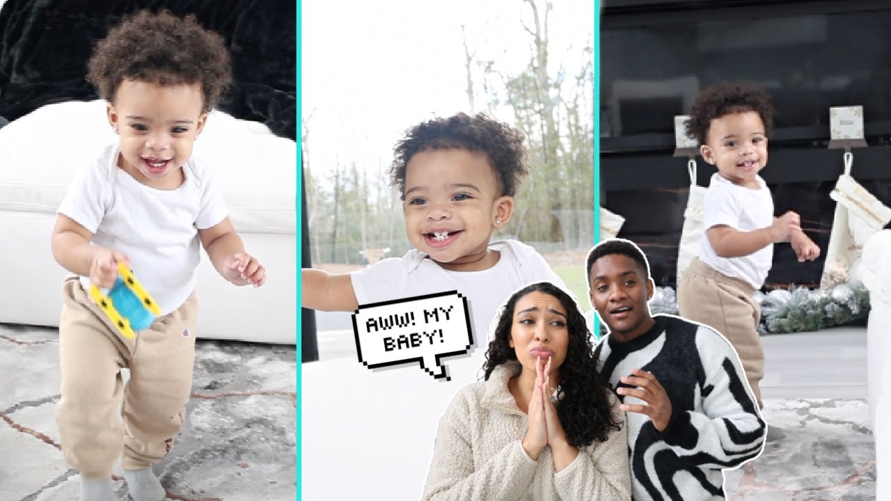 WE WILL NEVER FORGET THIS DAY!!! **FIRST STEPS CAUGHT ON CAMERA**