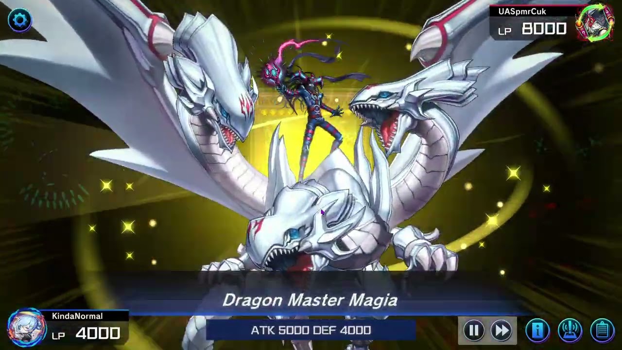 Blue-Eyes VS Dark Magician