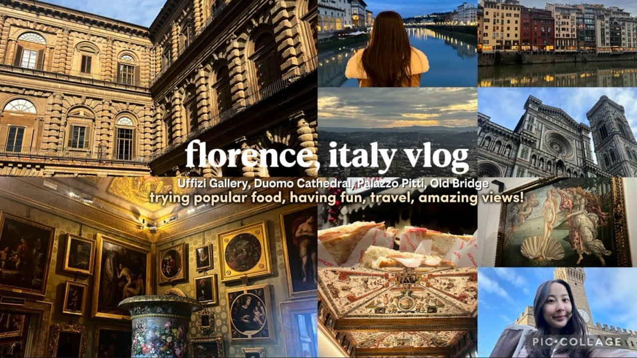 FLORENCE, ITALY VLOG!! 🇮🇹 | Uffizi gallery, Palazzo Pitti, Duomo Cathedral, Old Bridge | 2025 travel