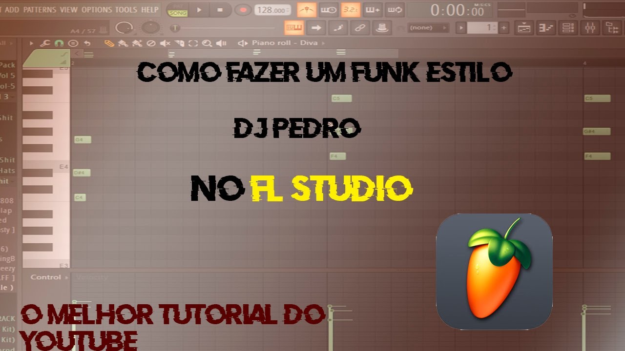 FAZENDO UM BEAT FUNK ESTILO - DJ PEDRO - ( FL STUDIO )