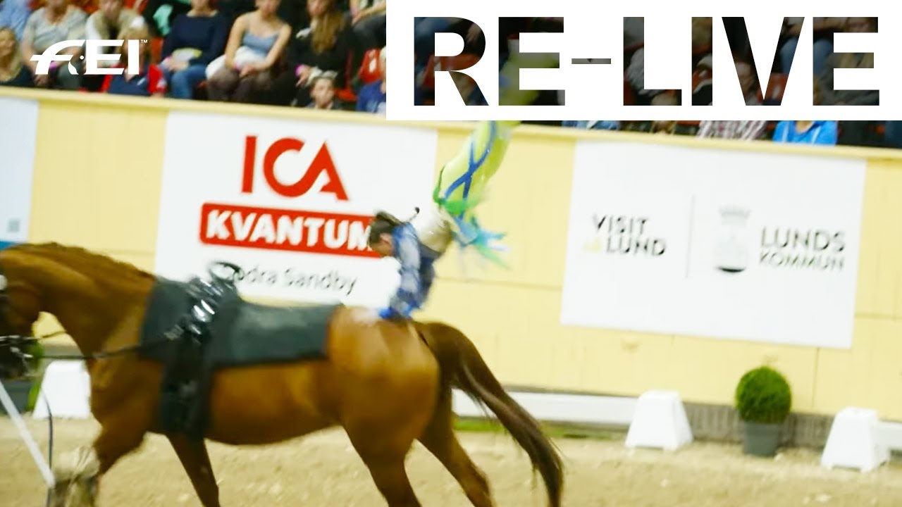 Individual Female - Junior Final Freestyle I FEI Vaulting World Champs for Juniors & Young Vaulters