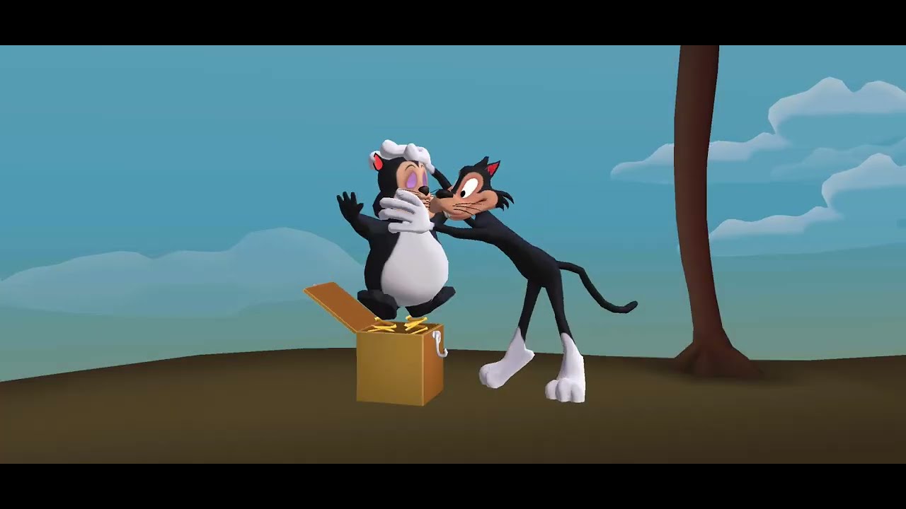 Cats say meow (Looney Tunes World of Mayhem)
