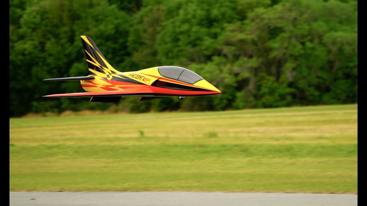 The Rebel Max, a phenomenal flyer at Florida Jets: (RC Jet Turbine)
