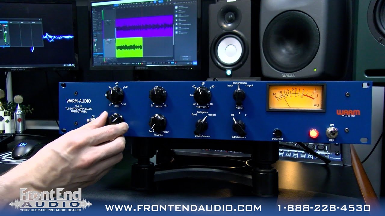 Warm Audio WA-1B Optical Compressor - Demo at Front End Audio