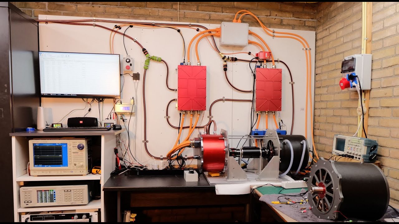 Joule Motors High Voltage VESC 500Amps testing