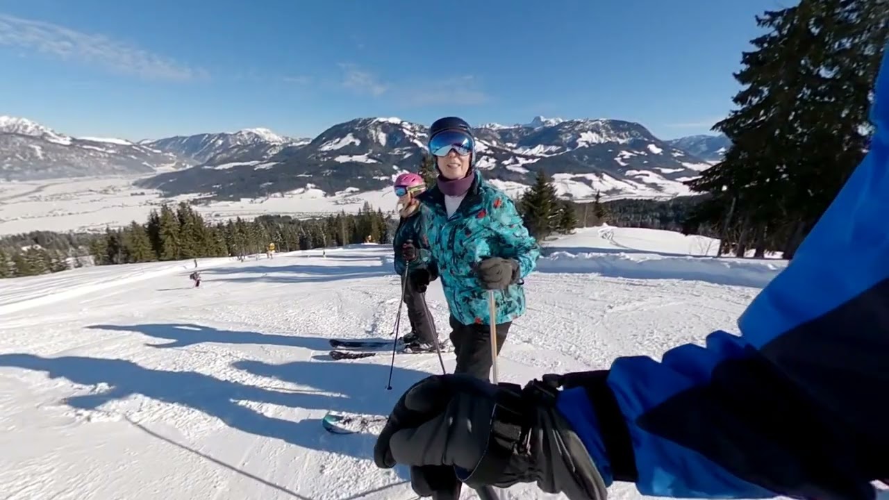 St. Johann in Tirol, Austria, skiing red 4b