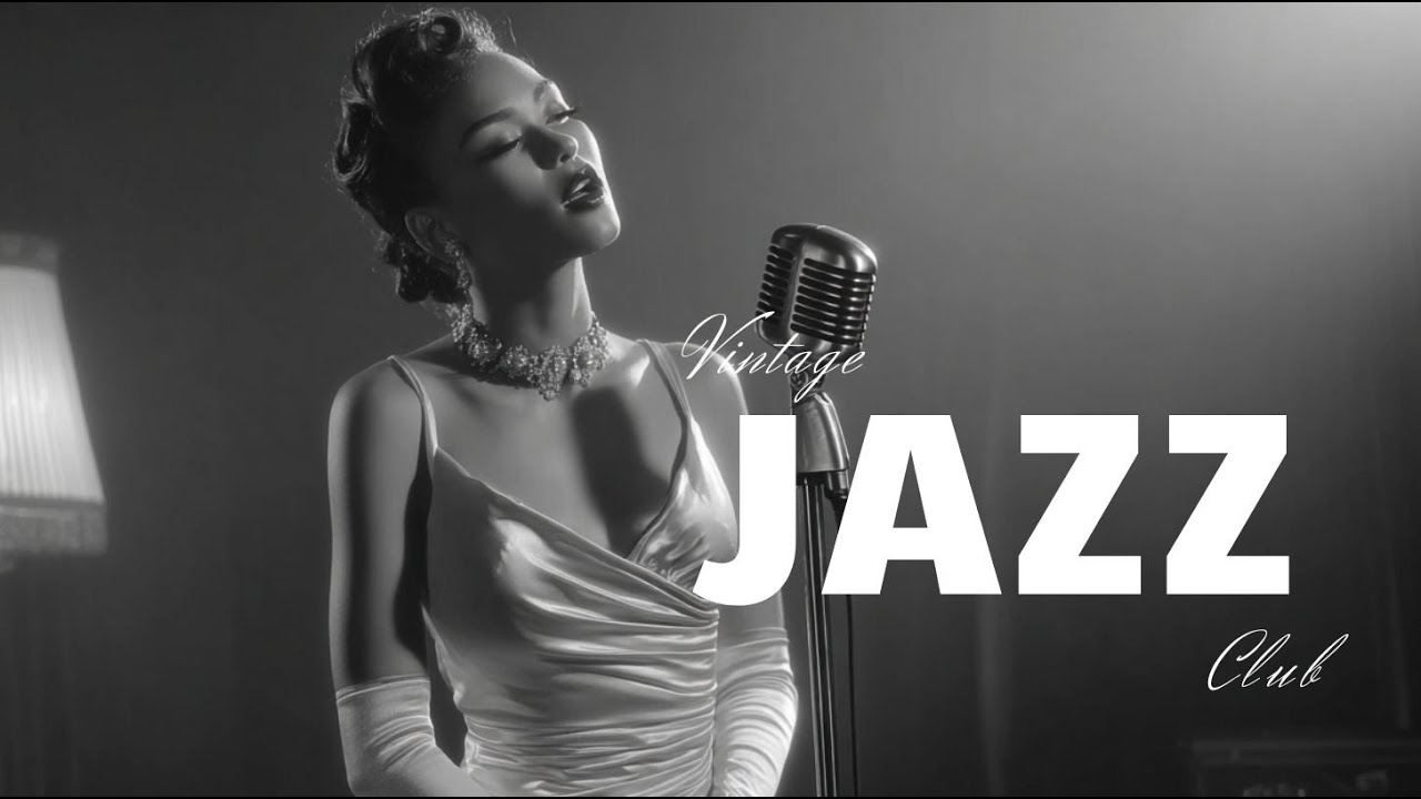 🎙️ Vintage Jazz Club | Relaxing 1930s-40s Jazz Bar Music 🎷