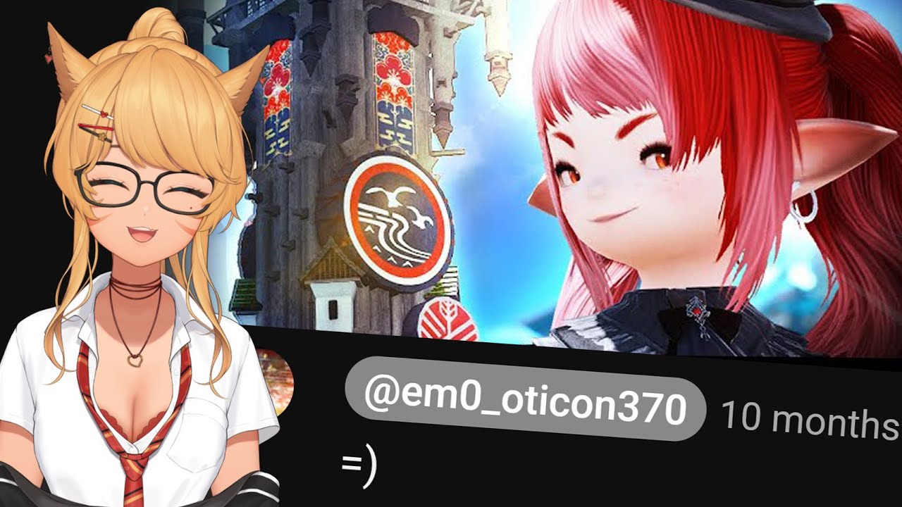 Реакция Кайоко | Я побил самый старый мировой рекорд в FFXIV от Pint