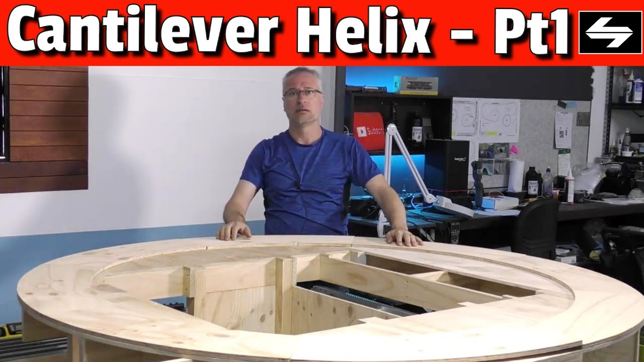 Second Helix Model Railway Build - Part 1 - The Escarpment
